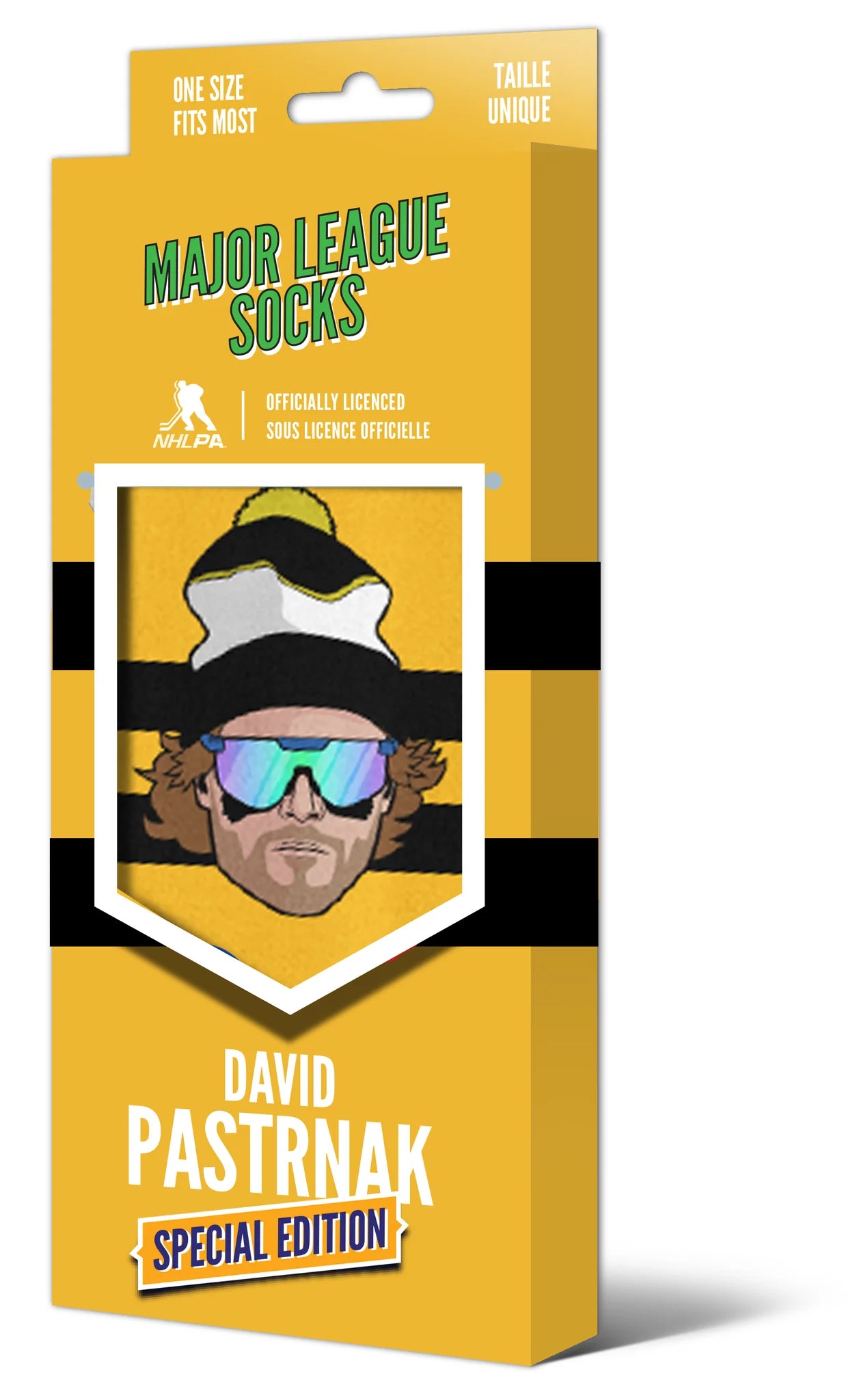 Chaussettes de la Ligue majeure - David Pastrnak - Édition spéciale